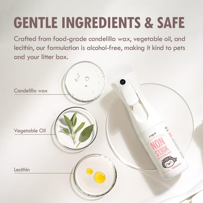 Food grade alcohol free waxing formula spray bottle close up view