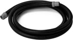 Adabuing A20015 ribbed hosing replacement tube showing front view of the packaging and black flexible plastic texture