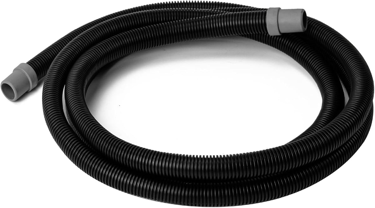 Adabuing A20015 ribbed hosing replacement tube showing front view of the packaging and black flexible plastic texture