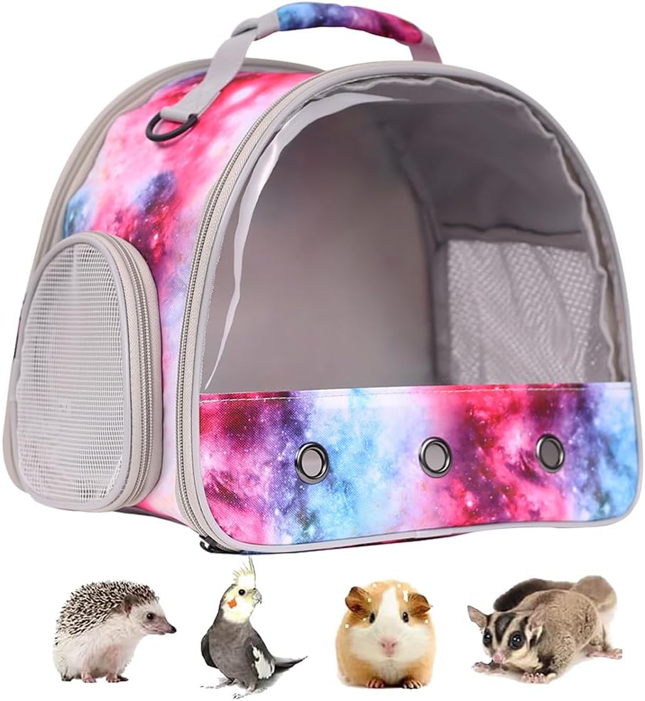 Close up of the durable polycarbonate hard shell on the pet travel bag.
