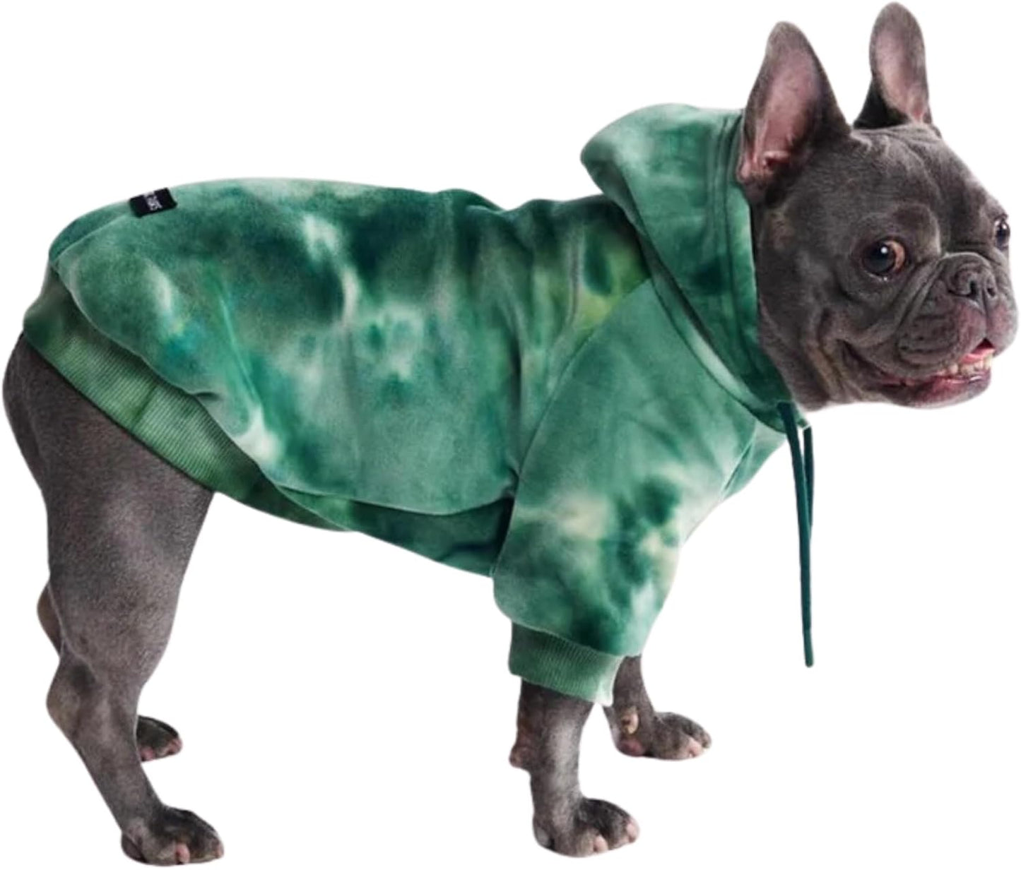 Spark Paws Dog Hoodie - Premium Dog Sweater for Small, Medium, and Large Dogs | Warm Outfits for French Bulldogs, Pitbull, Puppy, Winter Jacket Alternative - 90s Retro Sky Dye - 2XL - Image 12