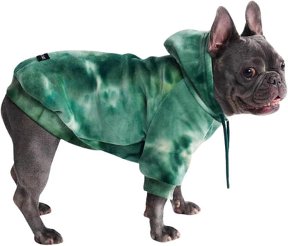 Spark Paws Dog Hoodie - Premium Dog Sweater for Small, Medium, and Large Dogs | Warm Outfits for French Bulldogs, Pitbull, Puppy, Winter Jacket Alternative - 90s Retro Sky Dye - 2XL - Image 12