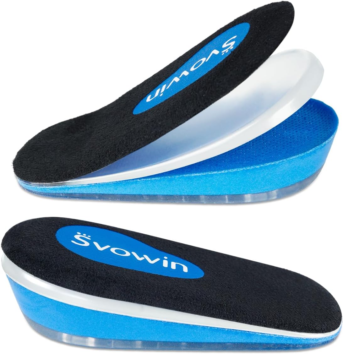 Svowin 3 Layers Adjustable Heel Wedge Lift front view for orthopedic support.