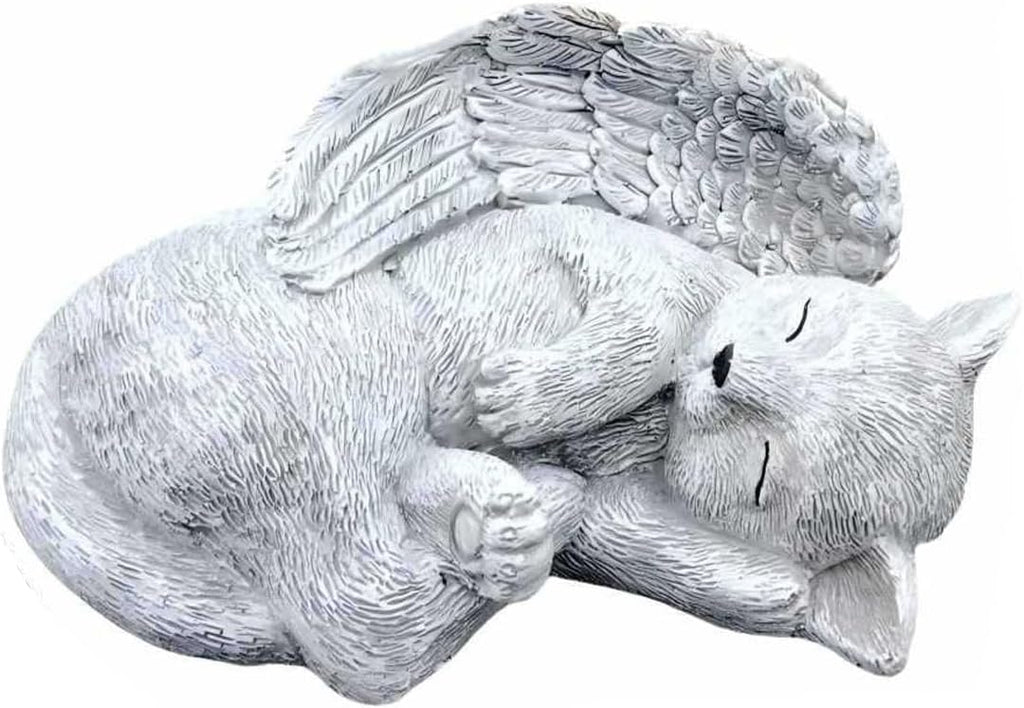 Pet remembrance keepsake statue packaged safely as a bereavement gift.
