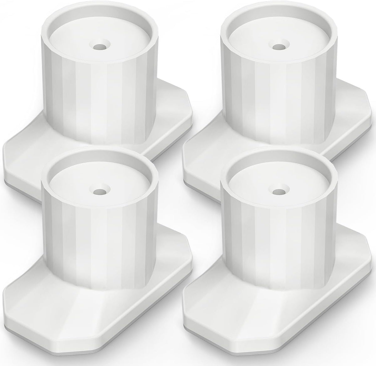 ICERO Baby Gate Extender Wall Protector front view of four pack kit