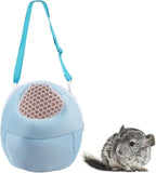 Hypeety Pet Carrier Bag Pet Sling Carrier Backpack Portable Travel Backpack Breathable Outgoing Bag bonding Pouch for Small Pets Hedgehog Hamsters Sugar Glider Chinchilla Guinea Pig (Green) - Image 9