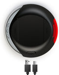 Flexi LED Lighting System black front view for retractable leashes