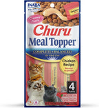 INABA Churu Meal Topper for Cats, Complete & Balanced, Creamy, Lickable Pure Cat Food Topper, 0.5 Ounce Tube, 12 Tubes (4 per Pack), Tuna with Scallop Recipe - Image 11