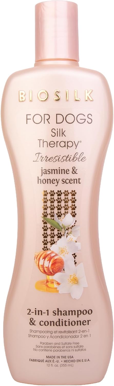Waterless dog shampoo substitute and shine enhancing spray