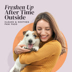 Convenient dog paw spray for daily hygiene