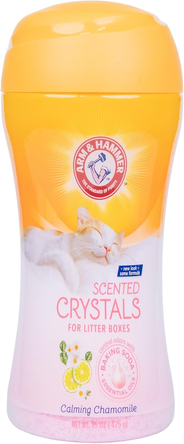 Arm & Hammer Cat Litter Deodorizing Crystals with Baking Soda, Odor Neutralizer, Dissolving Litter Box Deodorizer for Cat Odor Control, Lavender and Vanilla Scent, 15 Oz - Image 12