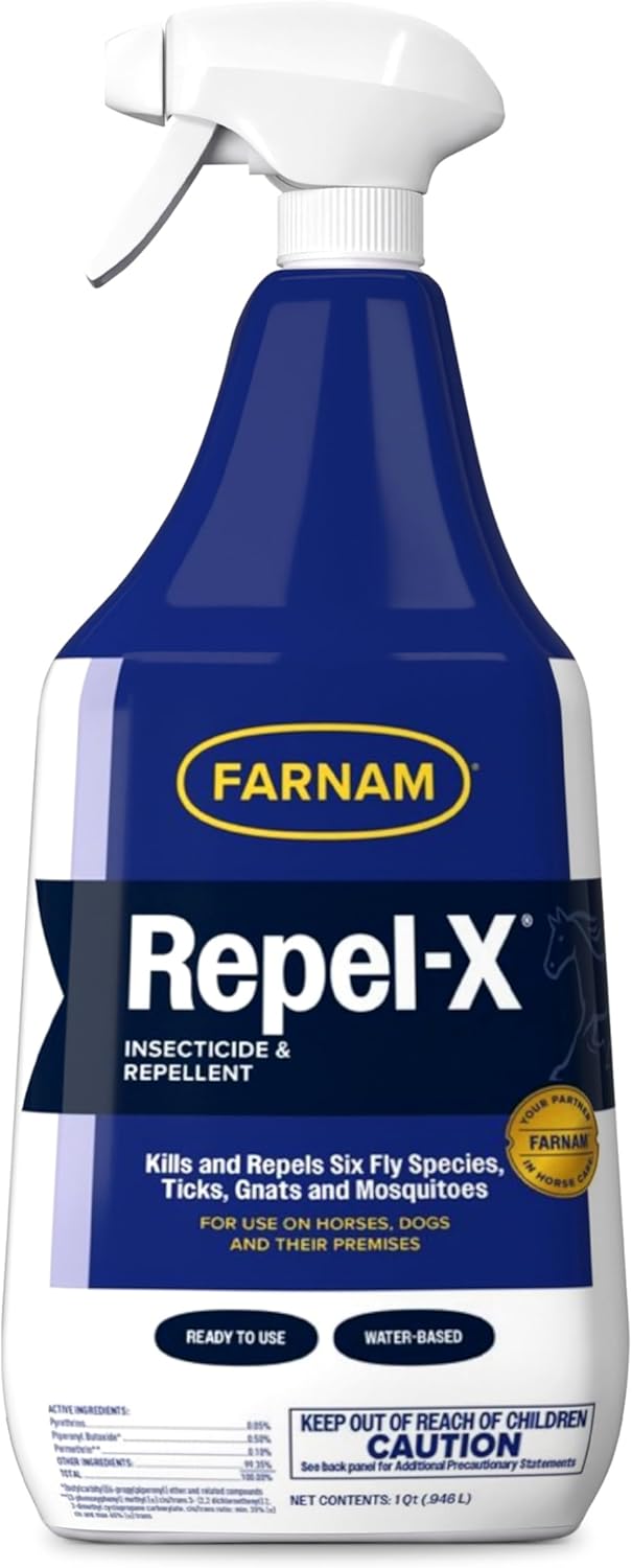 Farnam Repel-X Ready To Use Fly Spray front view bottle