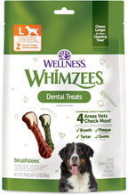 Wellness WHIMZEES Brushzees Natural Dog Dental Treat, VOHC Accepted Chews, Freshens Breath, Extra-Small Size, 4.2 oz Bag, 16 Count - Image 12