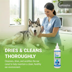 Vetoquinol pet ear cleaner label details and ingredients