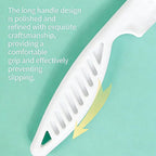 Breedo durable pet grooming comb for tear stain removal angle view