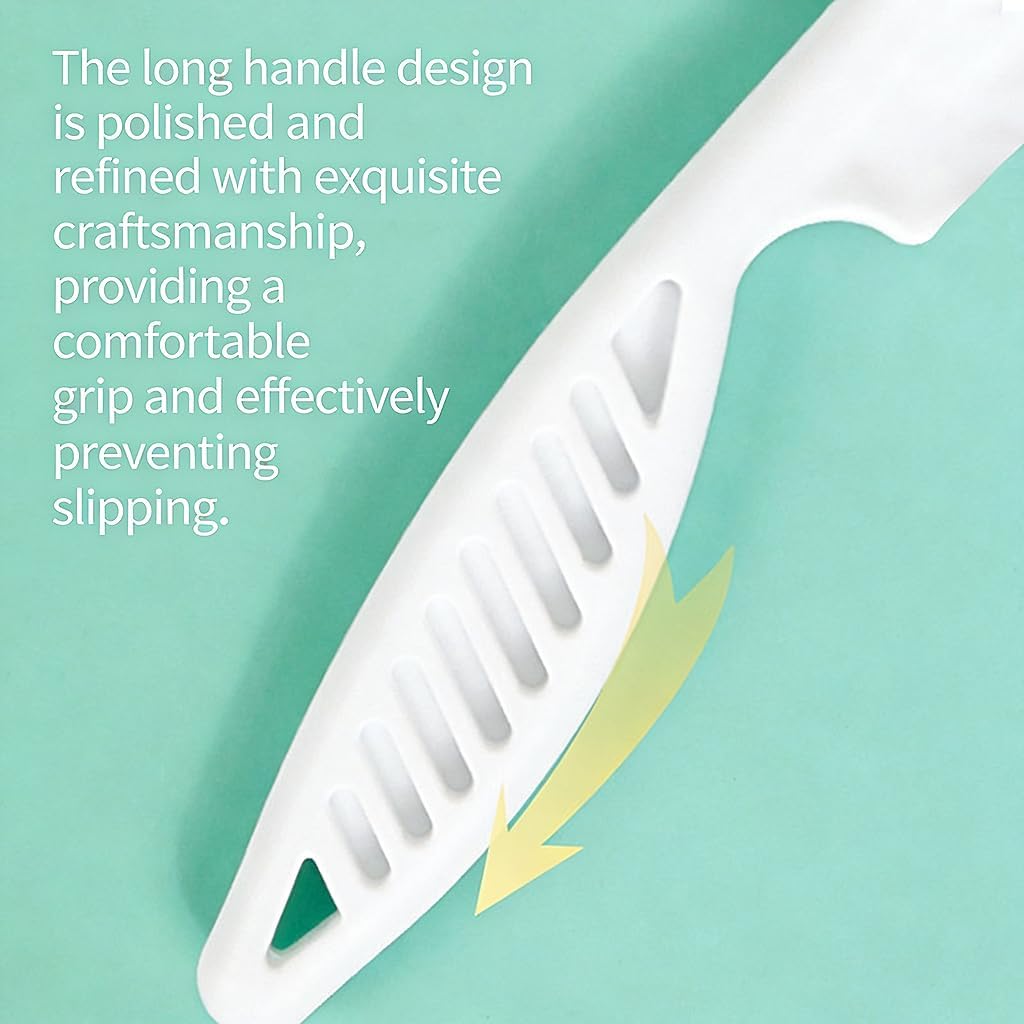 Breedo durable pet grooming comb for tear stain removal angle view