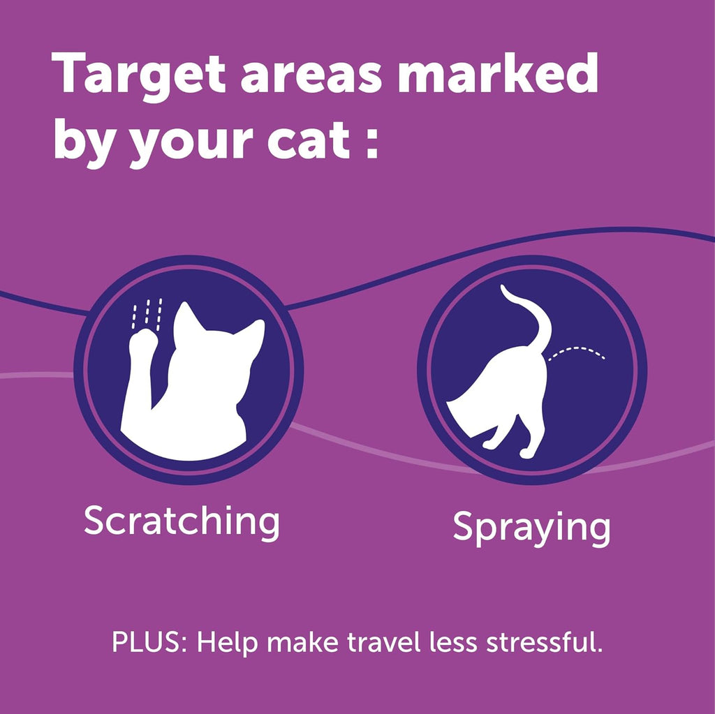 Pet carrier prepared with FELIWAY Classic Cat Calming Spray