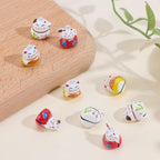 Collection of Webeedy lucky cat bells for DIY accessories