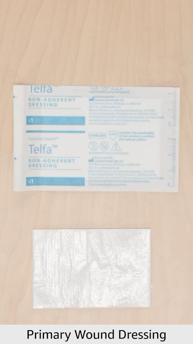 Sterile individually wrapped non stick wound care bandages 2 inches by 3 inches