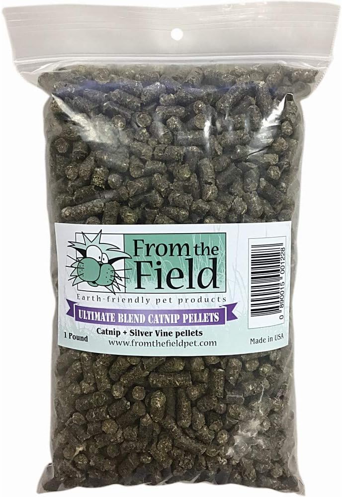 from The Field | Ultimate Blend Catnip & Silver Vine | Premium USA-Grown Catnip for Toys & Playtime | Fresh, Potent, Non-Toxic, Eco-Friendly | Safe for Kittens & Cats | Resealable 2 Oz Tub - Image 10