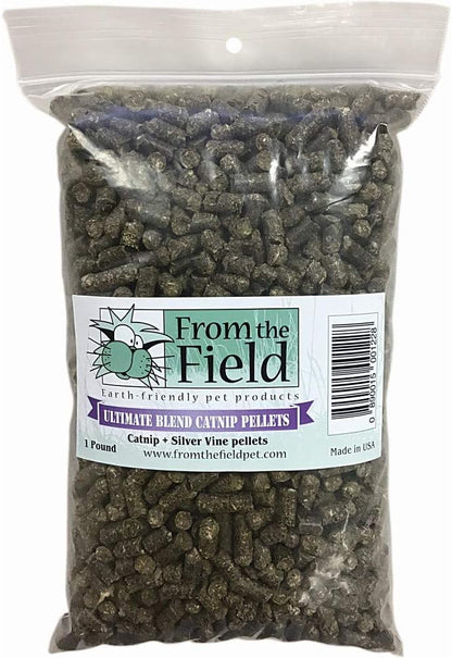 from The Field | Ultimate Blend Catnip & Silver Vine | Premium USA-Grown Catnip for Toys & Playtime | Fresh, Potent, Non-Toxic, Eco-Friendly | Safe for Kittens & Cats | Resealable 2 Oz Tub - Image 10