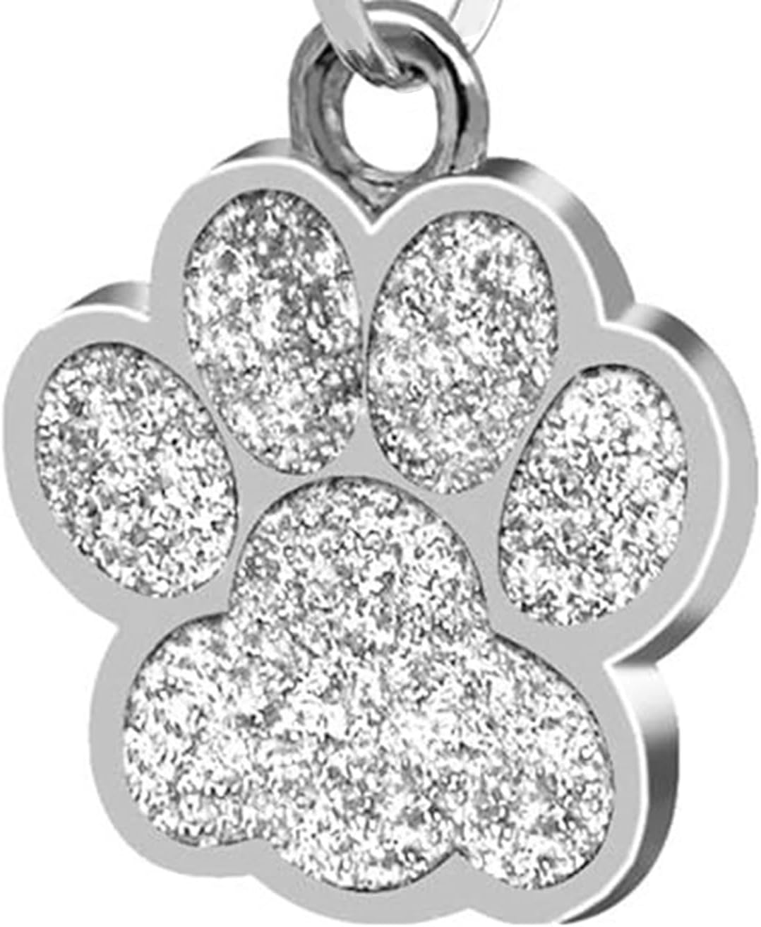 Personalized Dog/Cat Cute Paw Pet ID Tag with Unique Laser Engraving Name and Phone Number for Pet Collar or Key Chain (Pink) - Image 9