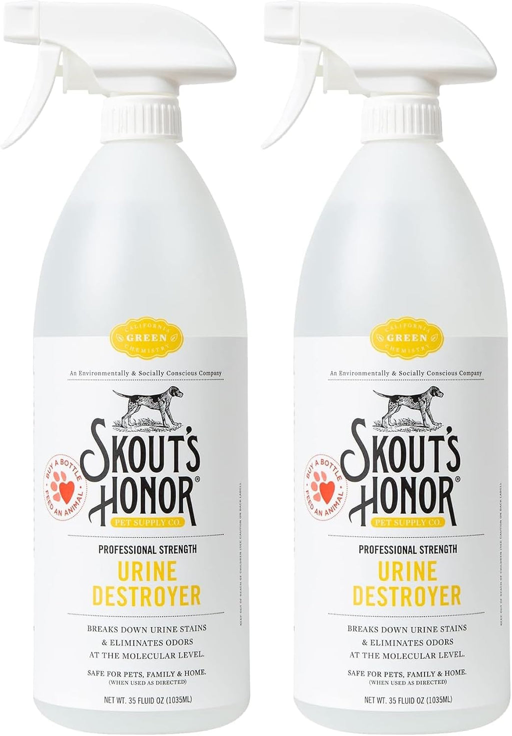 SKOUT'S HONOR Pet Urine & Odor Destroyer Concrete & Turf - Professional Strength, Plant-Powered, Cruelty-Free Urine Eliminator for Concrete, Turf, and Outdoor Living Spaces 32 oz. - Image 10