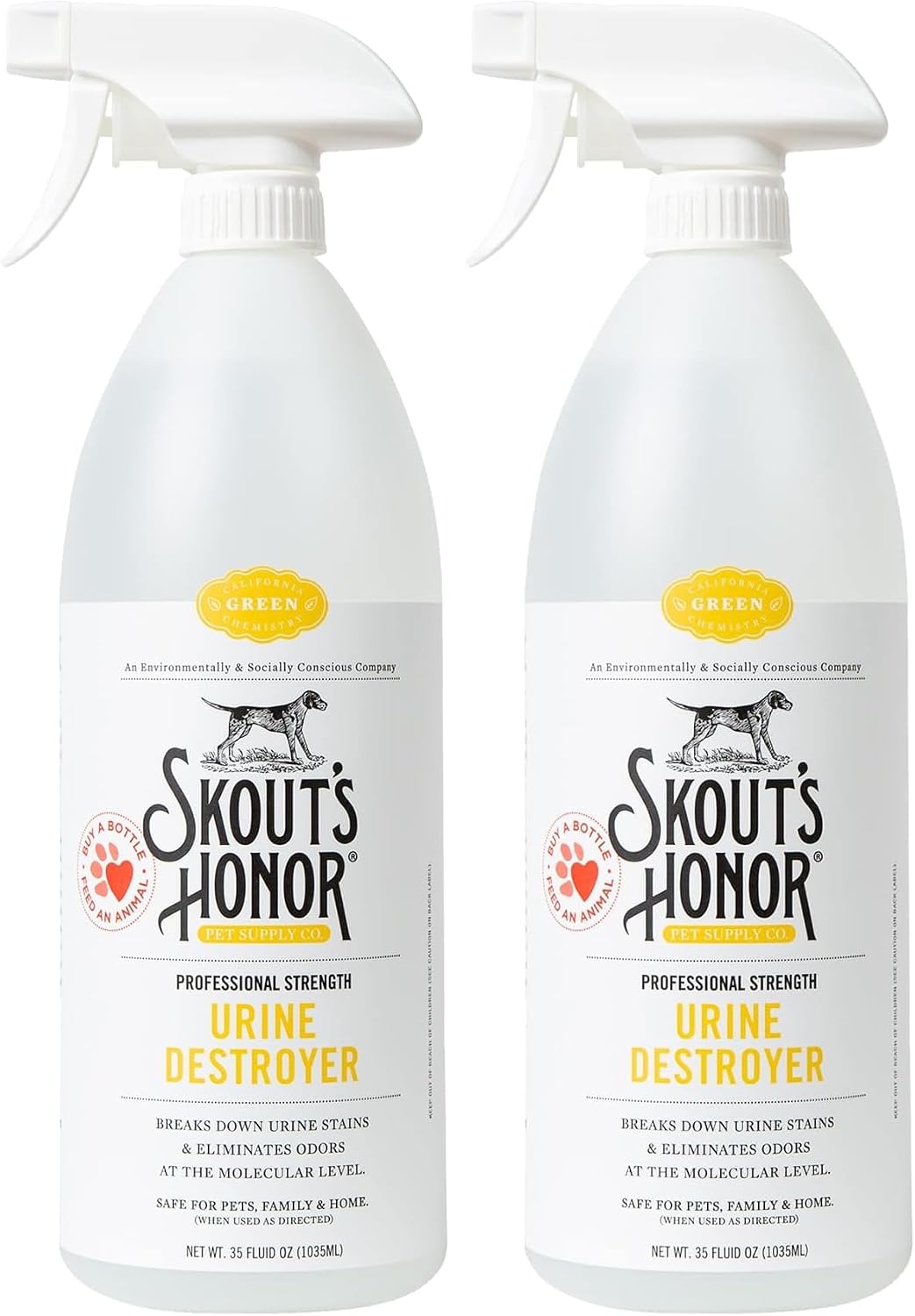 SKOUT'S HONOR Pet Urine & Odor Destroyer Concrete & Turf - Professional Strength, Plant-Powered, Cruelty-Free Urine Eliminator for Concrete, Turf, and Outdoor Living Spaces 32 oz. - Image 10