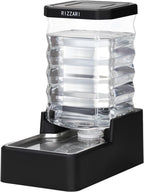 RIZZARI Stainless Steel Pet Water Feeder: 9L Large Gravity Leak-Proof Auto Refill Water Dispenser -Ideal for Multi-Pet Homes- Anti-Tip Base -No Filter- Easy Clean - for 30-60 LB Dogs- Home/Garage - Image 10