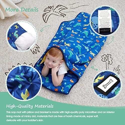 Acrabros travel nap mat folded for storage