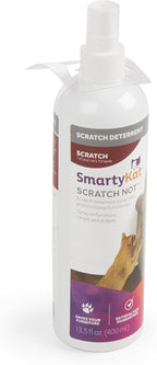 SmartyKat cat training spray bottle back label details
