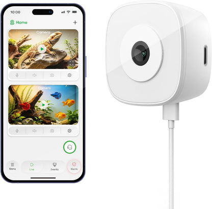 HomiQ Life 3MP 2K Aquarium Camera front view