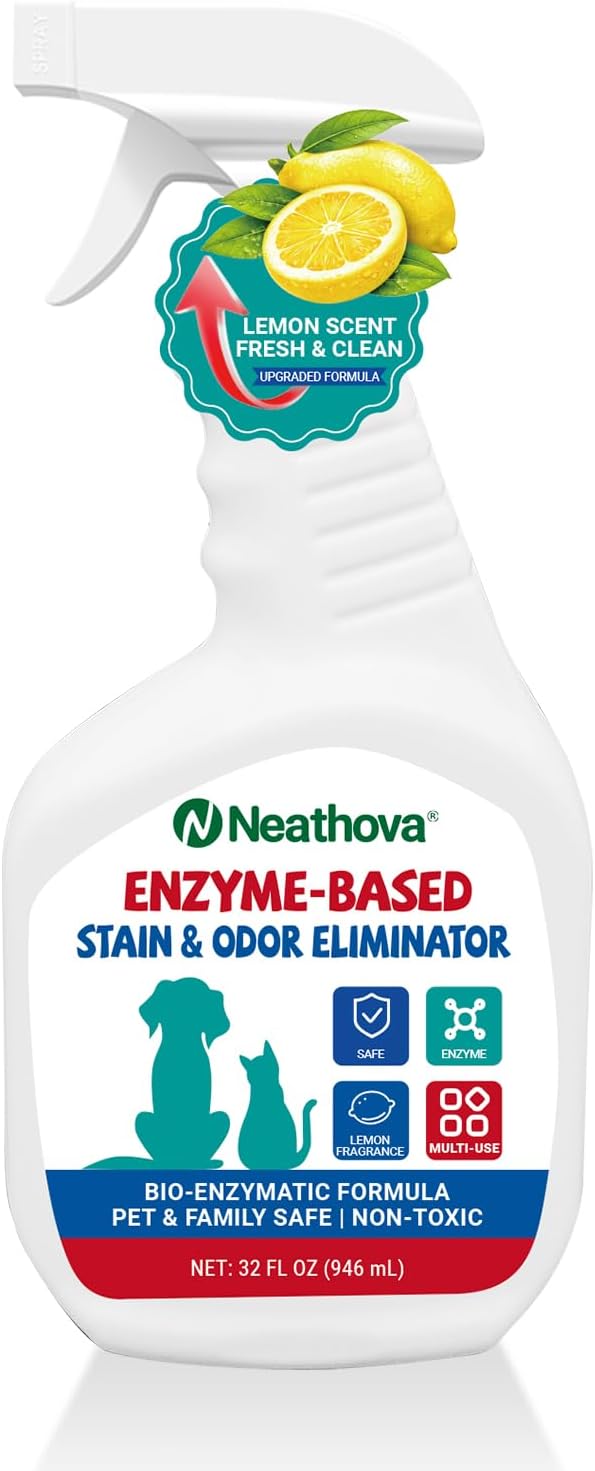 Imported USA pet cleaner spray for deep carpet urine removal.