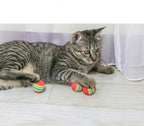 Bepets noise free soft pet activity toy balls for cats