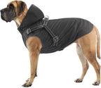 Mosucoirl premium imported pet rain poncho chest measurement guide view