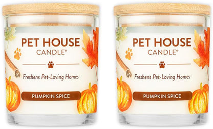 One Fur All Pet House Vanilla Candle Plant-Based/Soy - Clean Burning Scented, Long Lasting Pet Odor Candle for Home - Fresh Citrus - Image 9