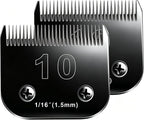 2PCS 7FC Blades Dog Grooming Blades Compatible with Andis Dog Clippers Blades,Dog Clipper Blades Compatible with Oster A5,Wahl km10 Dog Clippers for Animal Dog Cat Horse - Image 10