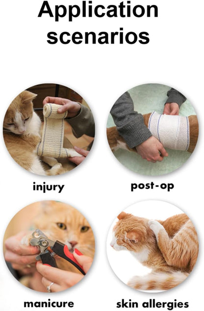 Plush hamburger shaped pet neck pillow showing size measurements