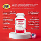 Cranberry D-Mannose Urinary Tract Supplement for Dogs & Cats - Bladder & UTI Health Support - Cranberry Extract, D-Mannose & Vitamin C-Promotes Urinary Wellness & Kidney Function - 60 Chewable Tablets - Image 10