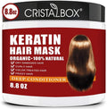 Cristalbox Keratin Hair Mask front view jar packaging