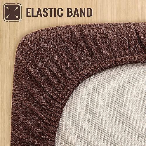 Easy to clean hair resistant pet bed cover brown variant