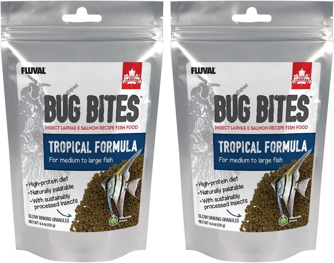 Fluval Bug Bites Tropical Fish Food, Small Granules for Small to Medium Sized Fish, 1.6 oz., A6577 - Image 10