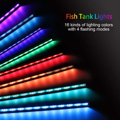 Color changing LED light for 10-15 inch aquarium