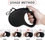 Close up of one-handed braking button on leash