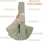 HÃ¶nPom adjustable hands free puppy travel carrier