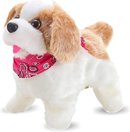 Liberty Imports Flip Over Puppy front view mechanical toy dog