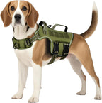 Dog Harness for Large Dogs Heavy Duty, Tactical No Pull Dog Harness with Molle System, Easy On and Off Service Dog Vest, Breathable Padded, Adjustable Reflective Pet Vest for Walking Hiking Training - Image 13