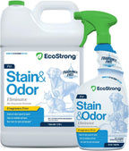Eco Strong Pet Stain and Odor Remover - Pet Odor Eliminator, Urine Destroyer for Dogs, Pet Urine Enzyme Cleaner | Santel Woods - 128 oz - Image 14