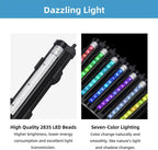 DaToo LED fish tank bubbler showing built in air bubble hole structure