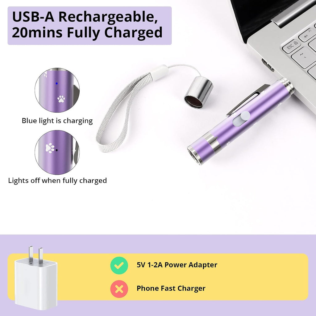 Cat Toys, Rechargeable, Interactive USB Chase Toy for Cats & Kittens - Image 5